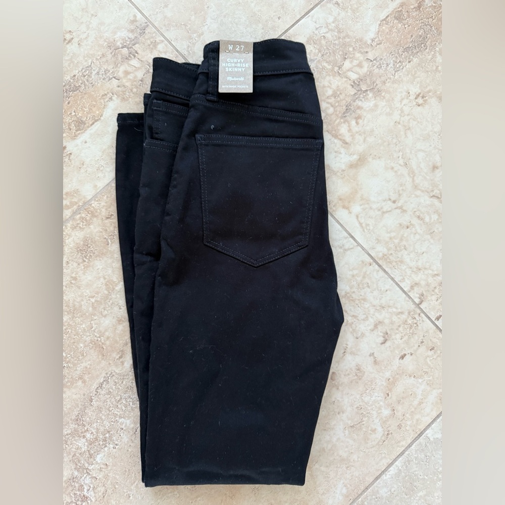 Madewell High Rise Curvy Skinny Jeans